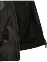 SEMPER veste en cuir femme noir – Image 4