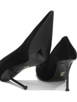SERGIO LEVANTESI escarpins en cuir femme noir – Image 5