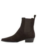 STRATEGIA bottes en cuir femme marron – Image 3