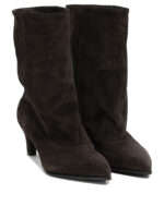 STRATEGIA bottes en cuir femme marron – Image 2
