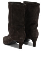STRATEGIA bottes en cuir femme marron – Image 4
