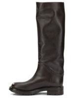 STRATEGIA bottes en cuir femme marron – Image 3