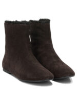 STRATEGIA bottes en cuir femme marron – Image 2