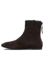 STRATEGIA bottes en cuir femme marron – Image 3