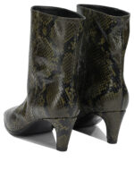 STRATEGIA bottes en cuir femme vert – Image 4