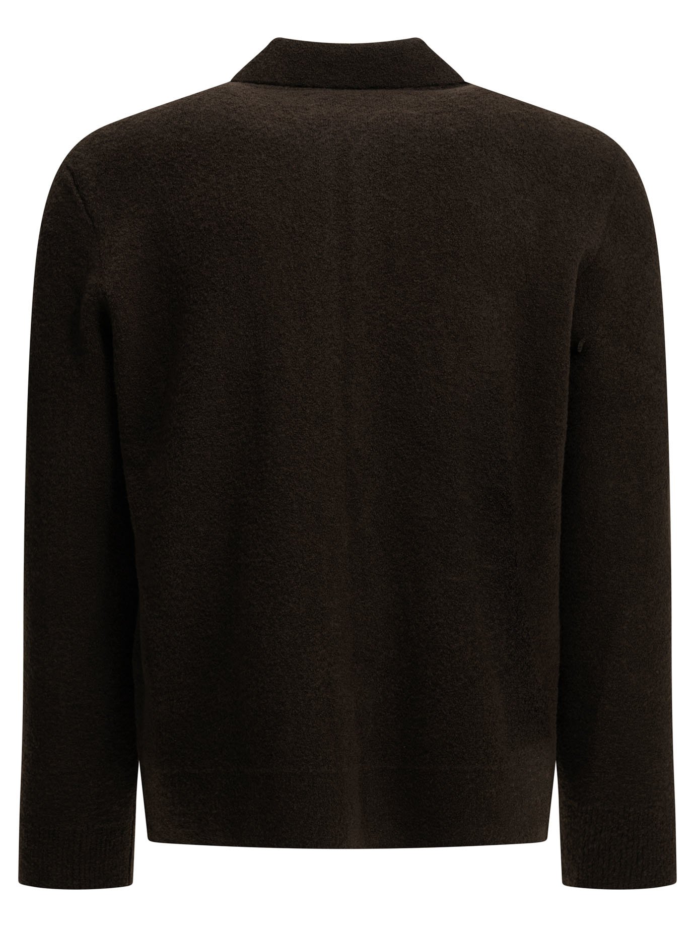 TAGLIATORE pull en laine homme marron – Image 2