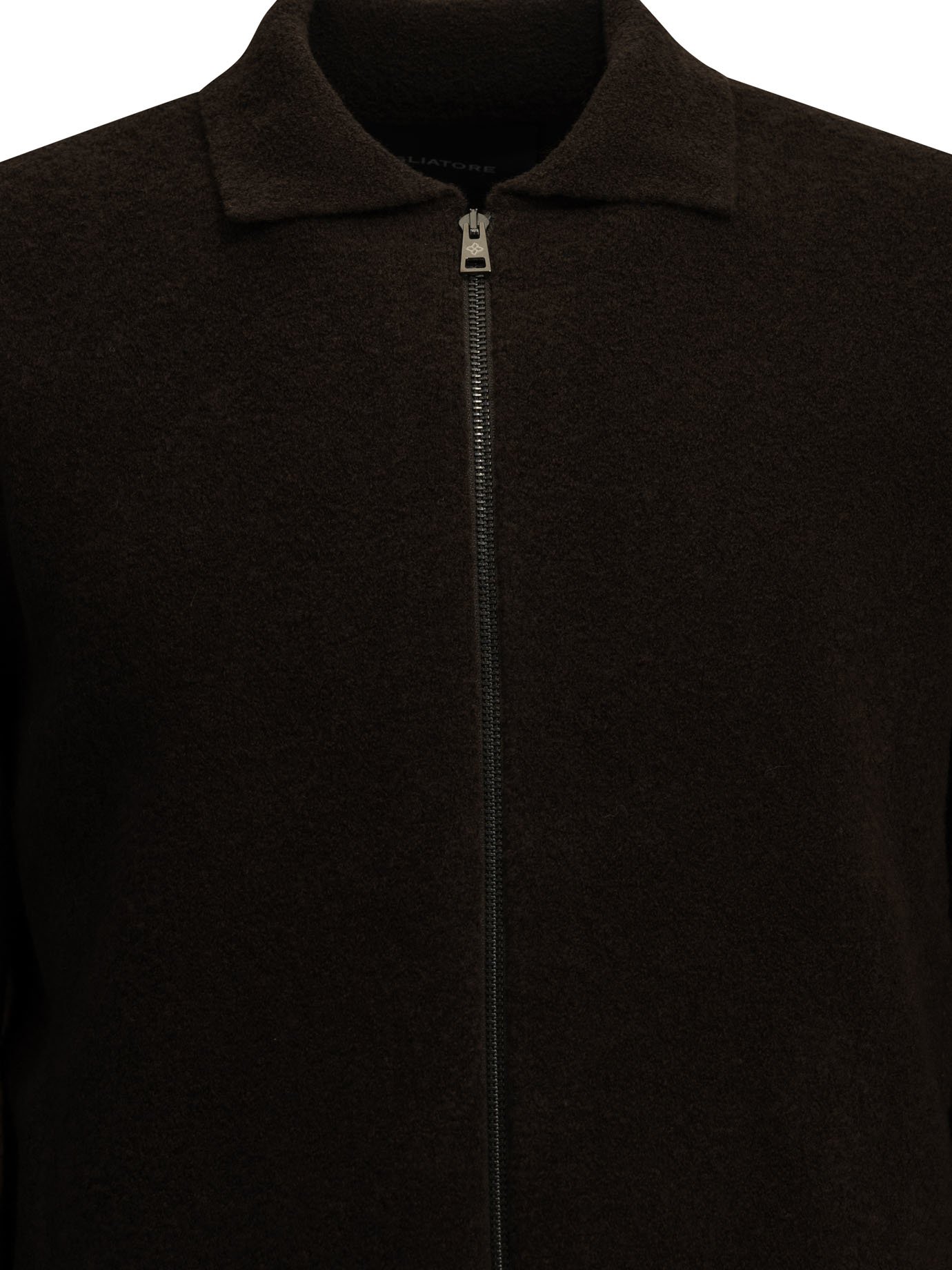 TAGLIATORE pull en laine homme marron – Image 3