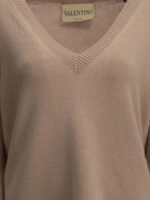 VALENTINO pull en cachemire femme marron – Image 3