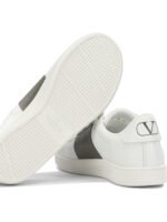 VALENTINO GARAVANI baskets en cuir homme blanc – Image 5