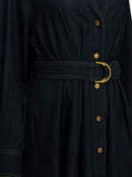 ZIMMERMANN robe en coton femme bleu – Image 4