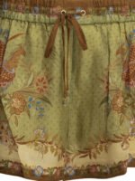 ZIMMERMANN short en soie femme vert – Image 3