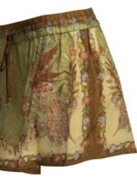 ZIMMERMANN short en soie femme vert – Image 4