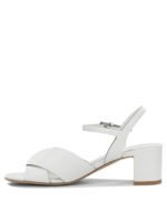 DEL CARLO sandales à talon femme blanc – Image 3