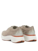 SANTONI baskets en daim femme beiges – Image 4