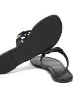 TORY BURCH sandale en cuir femme noire – Image 5