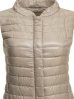 HERNO gilet en nylon femme beige – Image 3