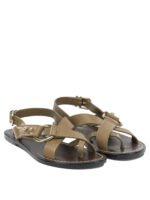 SOEUR sandales en cuir femme bronze – Image 2