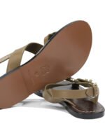 SOEUR sandales en cuir femme bronze – Image 5