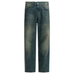 OUR LEGACY jeans droit homme bleu