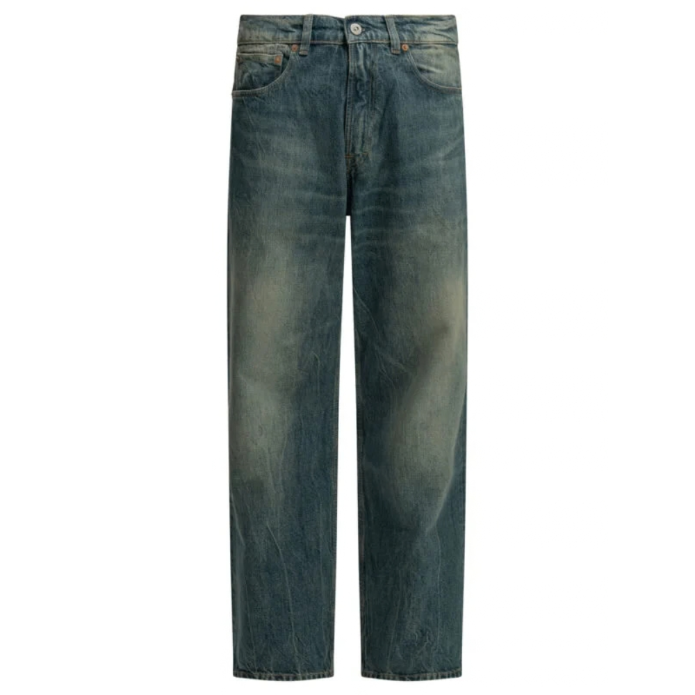 Sans titre (1000 x 1000 px) (100) OUR LEGACY jeans droit homme bleu – Image 1
