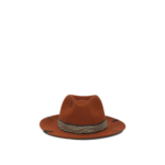 THE HAT Gang chapeau en laine femme orange