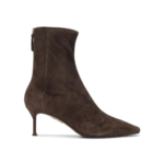 AQUAZZURA bottines à talons femme marron