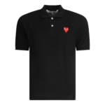 COMME DES GARÇONS PLAY polo homme noir