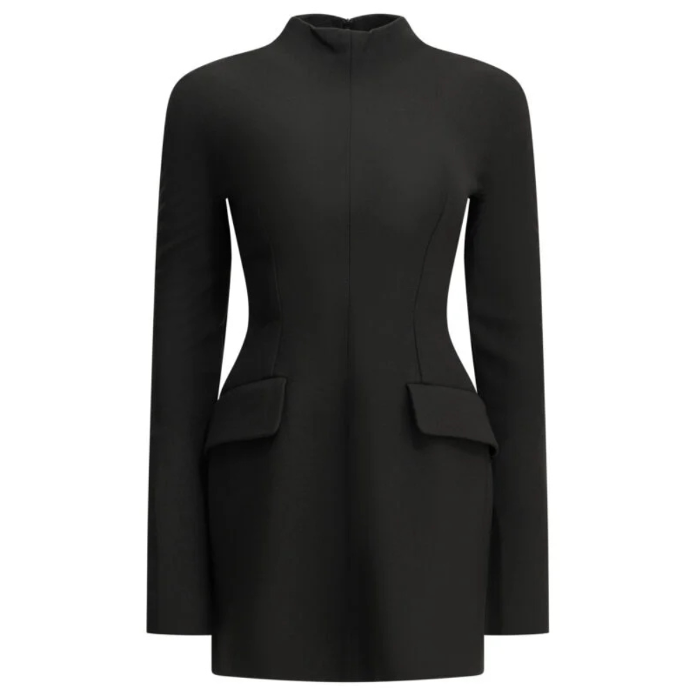 Sans titre (1000 x 1000 px) - 2026-09-05T175753.587 MAX MARA SPORTMAX robe courte femme noire – Image 1