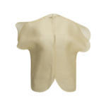 KHAITE top en soie femme beige