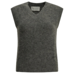 AMI PARIS gilet femme gris
