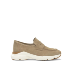 TOD'S mocassins en cuir femme beiges
