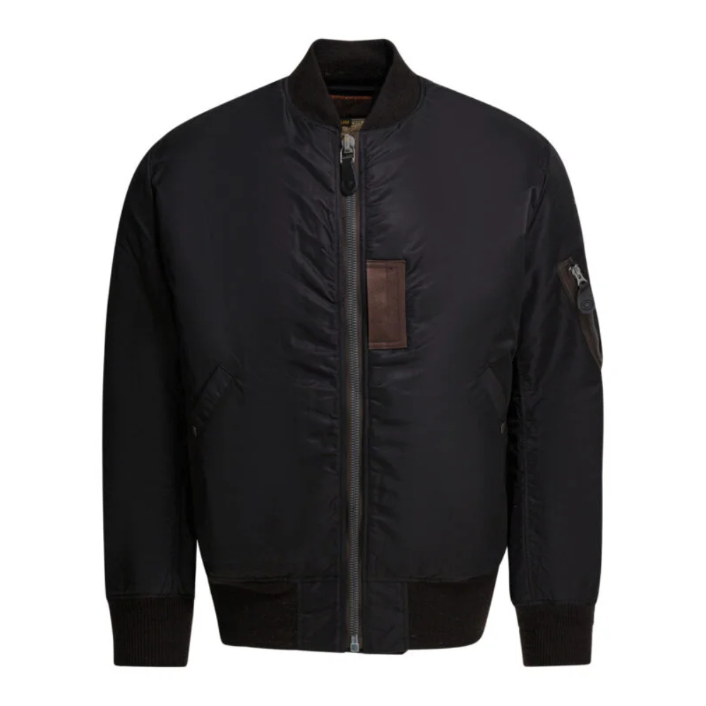 Sans titre (1000 x 1000 px) - 2026-09-14T223258.436 BUZZ RICKSON'S bomber homme noir – Image 1