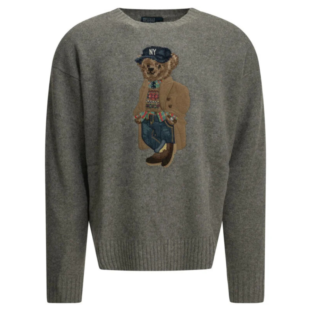 Sans titre (1000 x 1000 px) - 2026-09-14T230156.567 POLO RALPH LAUREN pull homme gris – Image 1