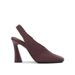ETRO escarpins tressés femme bordeaux