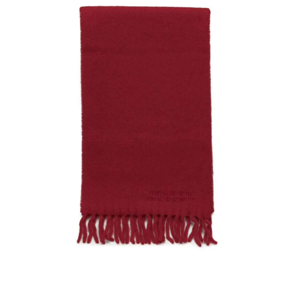 Sans titre (1000 x 1000 px) - 2026-09-16T202053.638 ISABEL MARANT écharpe femme rouge – Image 1