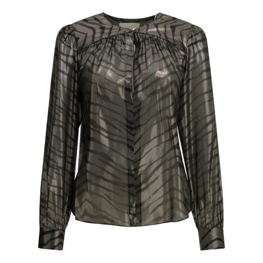 Sans titre (1000 x 1000 px) - 2026-09-16T204557.106 ISABEL MARANT blouse femme noire – Image 1