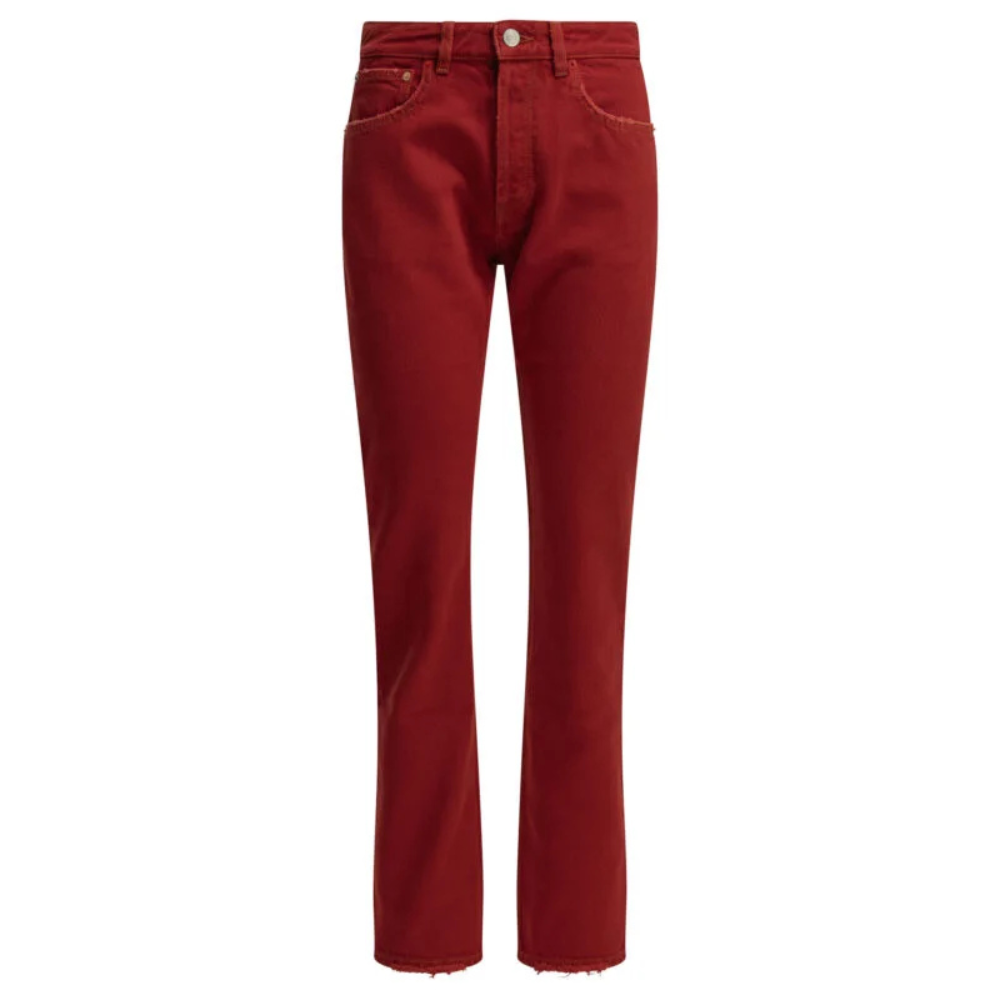 Sans titre (1000 x 1000 px) - 2026-09-19T162308.421 ISABEL MARANT jean en coton femme rouge – Image 1