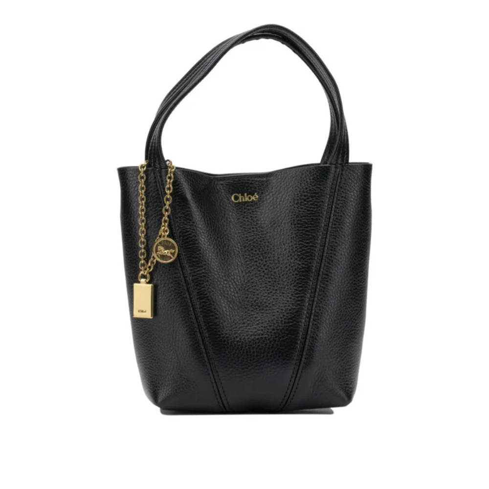 Sans titre (1000 x 1000 px) - 2026-09-19T163207.568 CHLOÉ petit sac à main femme noir – Image 1