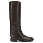MARETTO bottes en cuir femme marron