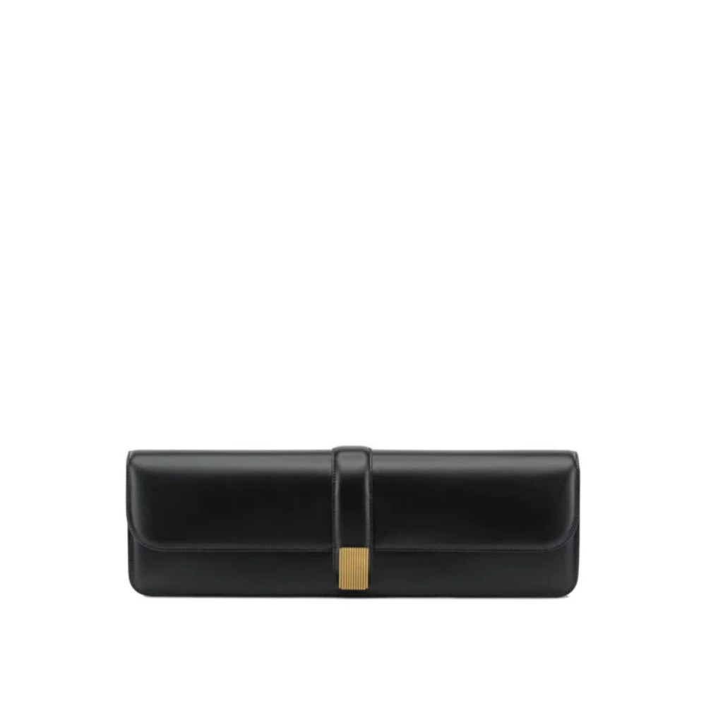 Sans titre (1000 x 1000 px) - 2026-09-19T182133.518 KHAITE pochette en cuir femme noire – Image 1