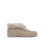 SANTONI mocassins femme beiges