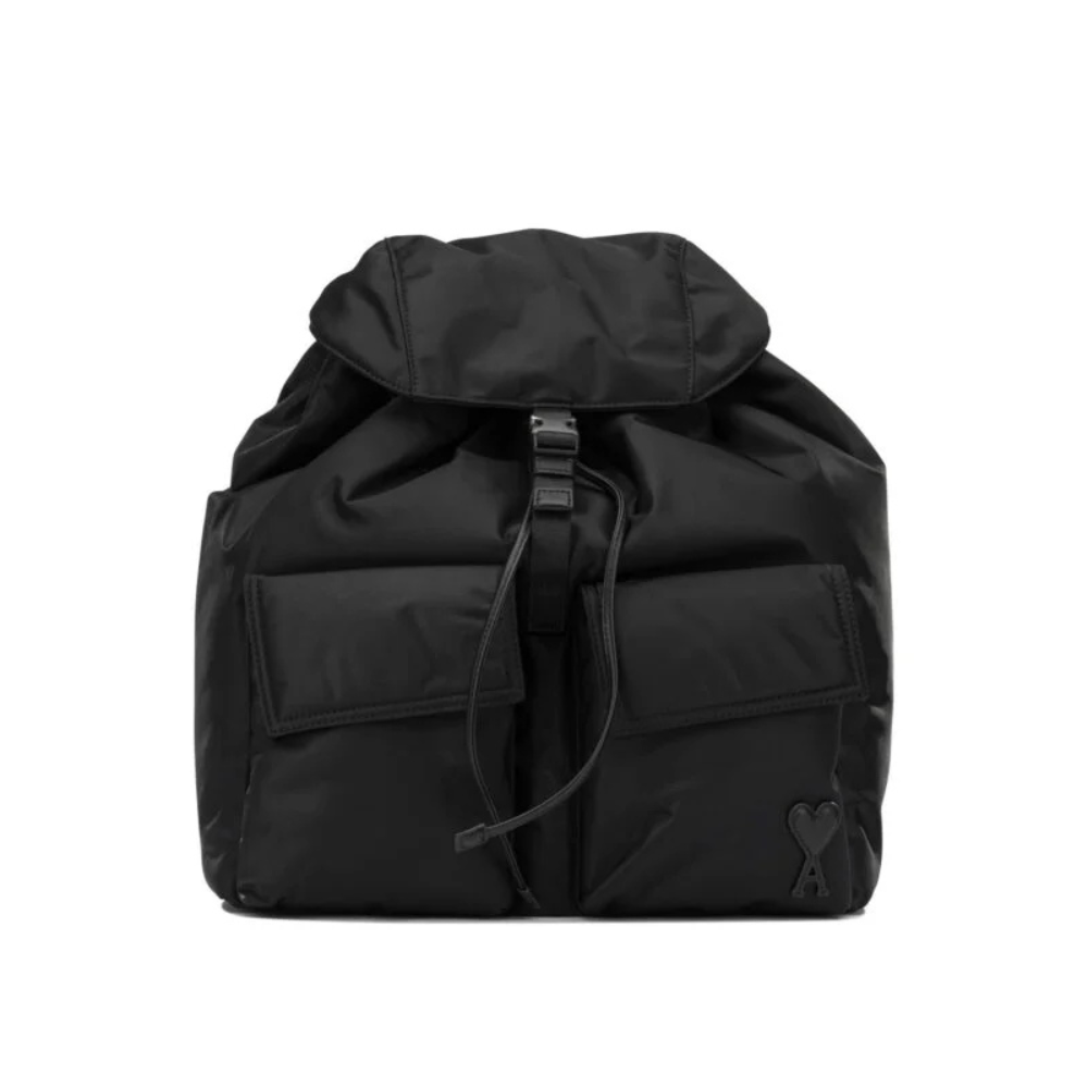 Sans titre (1000 x 1000 px) - 2026-09-20T155943.240 AMI PARIS sac à dos homme noir – Image 1