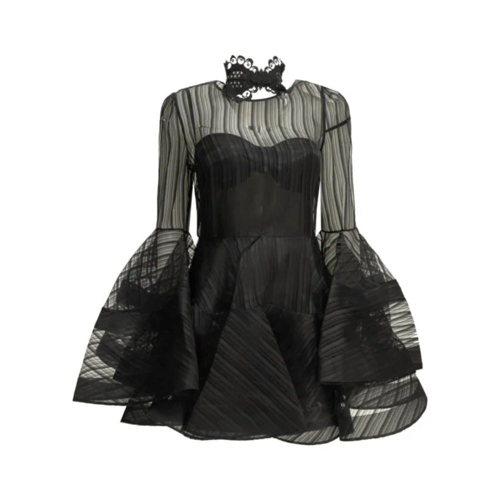 Sans titre (1000 x 1000 px) - 2026-09-20T160339.680 ZIMMERMANN robe courte femme noire – Image 1