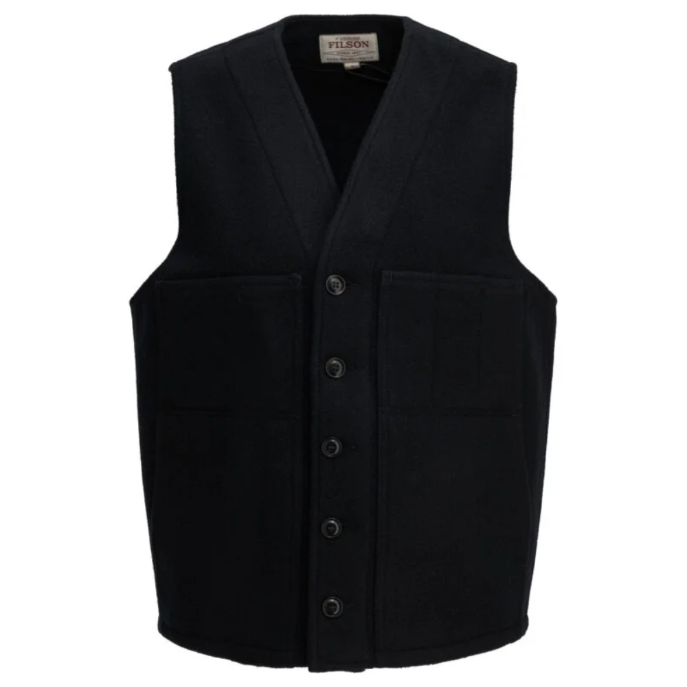 Sans titre (1000 x 1000 px) - 2026-09-21T180758.791 FILSON veste sans manches homme noire – Image 1