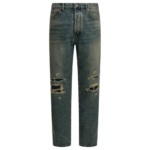 MAISON MARGIELA jeans droits homme bleus