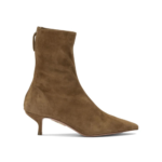 AQUAZZURA bottines en cuir femme marron