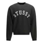 STÜSSY sweat-shirt en coton homme noir