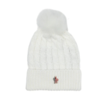 MONCLER GRENOBLE bonnet femme blanc