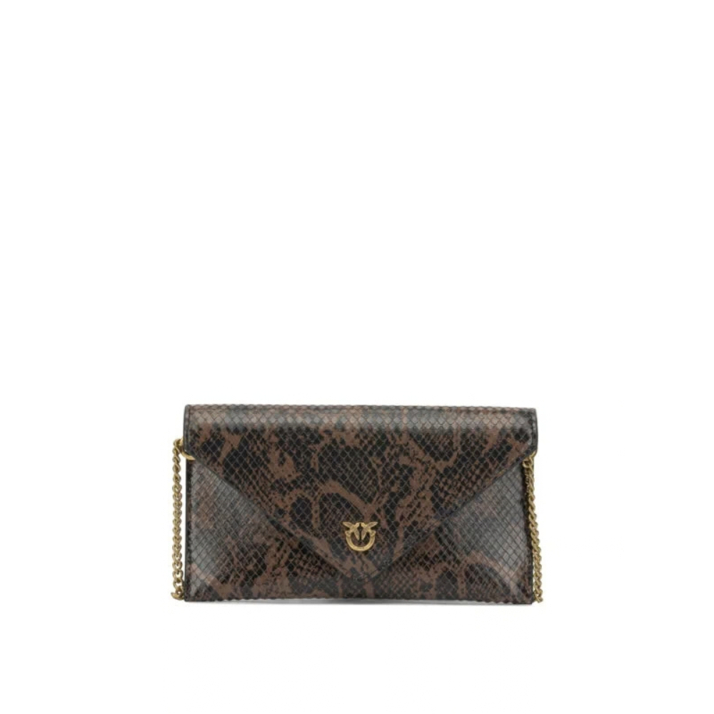Sans titre (1000 x 1000 px) - 2026-09-26T165428.136 PINKO pochette en cuir femme marron – Image 1