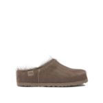 UGG sabots en cuir femme marron
